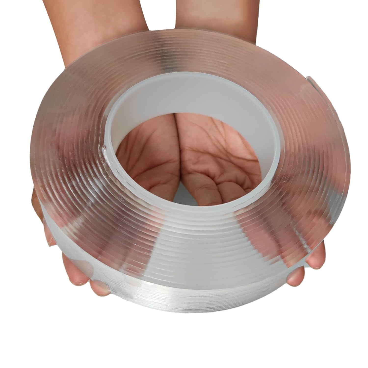 BASVWEB Strong Double Sided Tape for Walls Hanging, 16.4FT x 1.2in