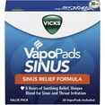 BASVWEB Vicks VapoPads Sinus Relief Formula Value Pack for Sinus and