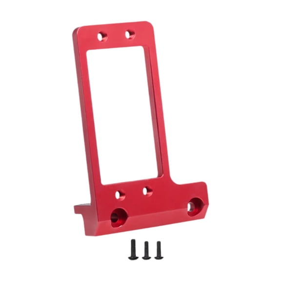 BAT Servo Mount Low Center Upgrade Part Durable Construction Improves Stability for 1/10 Scale RC Car Crawlers