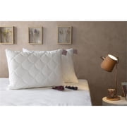 BATAMEX Duvetta Natural Wool Pillow with Protector Cover and Adjustable Filling