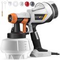 BATAVIA BSG0140, 500W HVLP Paint Sprayer, 1200ml, 3 Patterns, 4 Nozzles, 3.12 lb