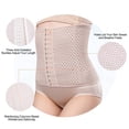 thumbnail image 1 of HONGLONG Waist Trainer Corset for Women, Sport Workout Body Shaper Tummy Control with Adjustable Hooks, Beige 4XL, 1 of 7