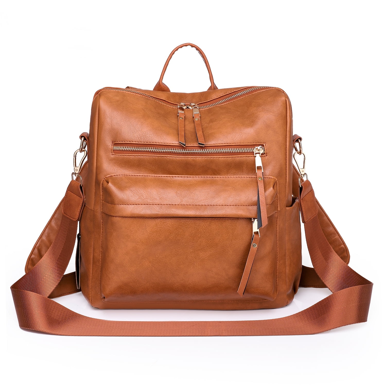 BATE Women Backpack Purse PU Leather Fashion Design Travel