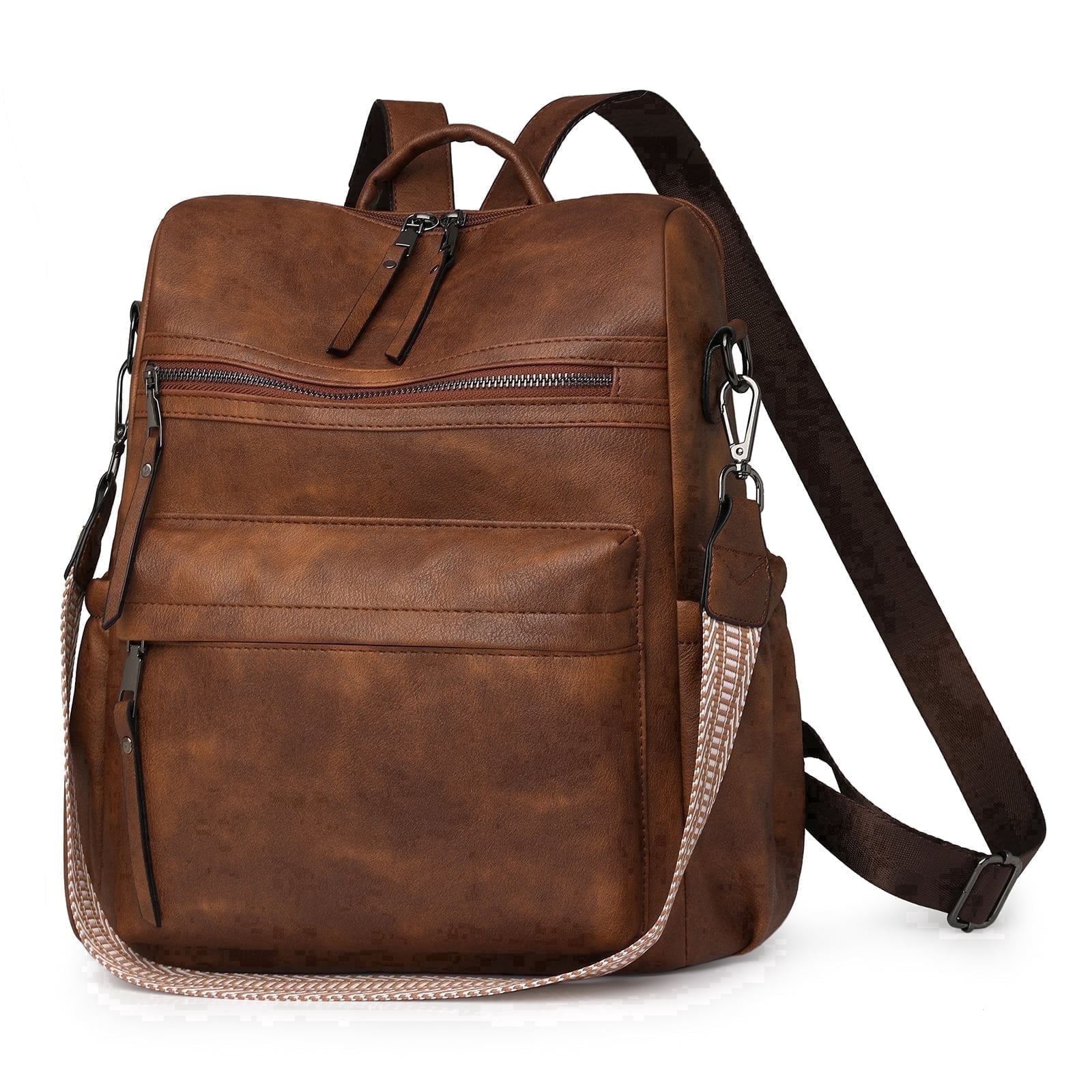 amazon prime leather backpack ron pon pon Kineo Full-Grain Leather Backpacks King Ranch Saddle Shop and durability The Noami Backpack - Jax