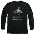 thumbnail image 1 of BATES MOTEL/DIE ALONE - L/S ADULT 18/1 - BLACK - MD - Black - MD, 1 of 1