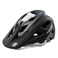 thumbnail image 1 of BATFOX MTB Helmet Bike Helmets Mountain Bike Helmet for Men & Women | Enhanced Impact Protection, Comfortable & Adjustable Fit(Grey,L), 1 of 8