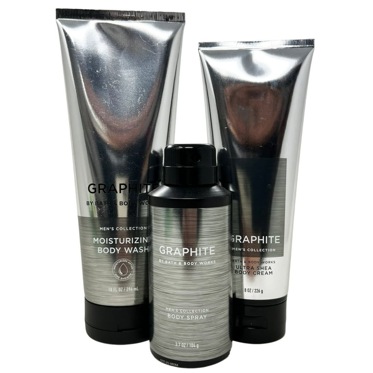 Bath and Body Works GRAPHITE Men's Gift Set - Moisturizing Body