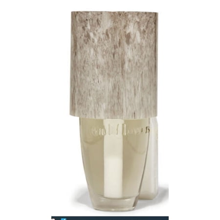 BATH & BODY WORKS GREIGE MARBLE WALLFLOWERS FRAGRANCE PLUG IN NIGHT LIGHT