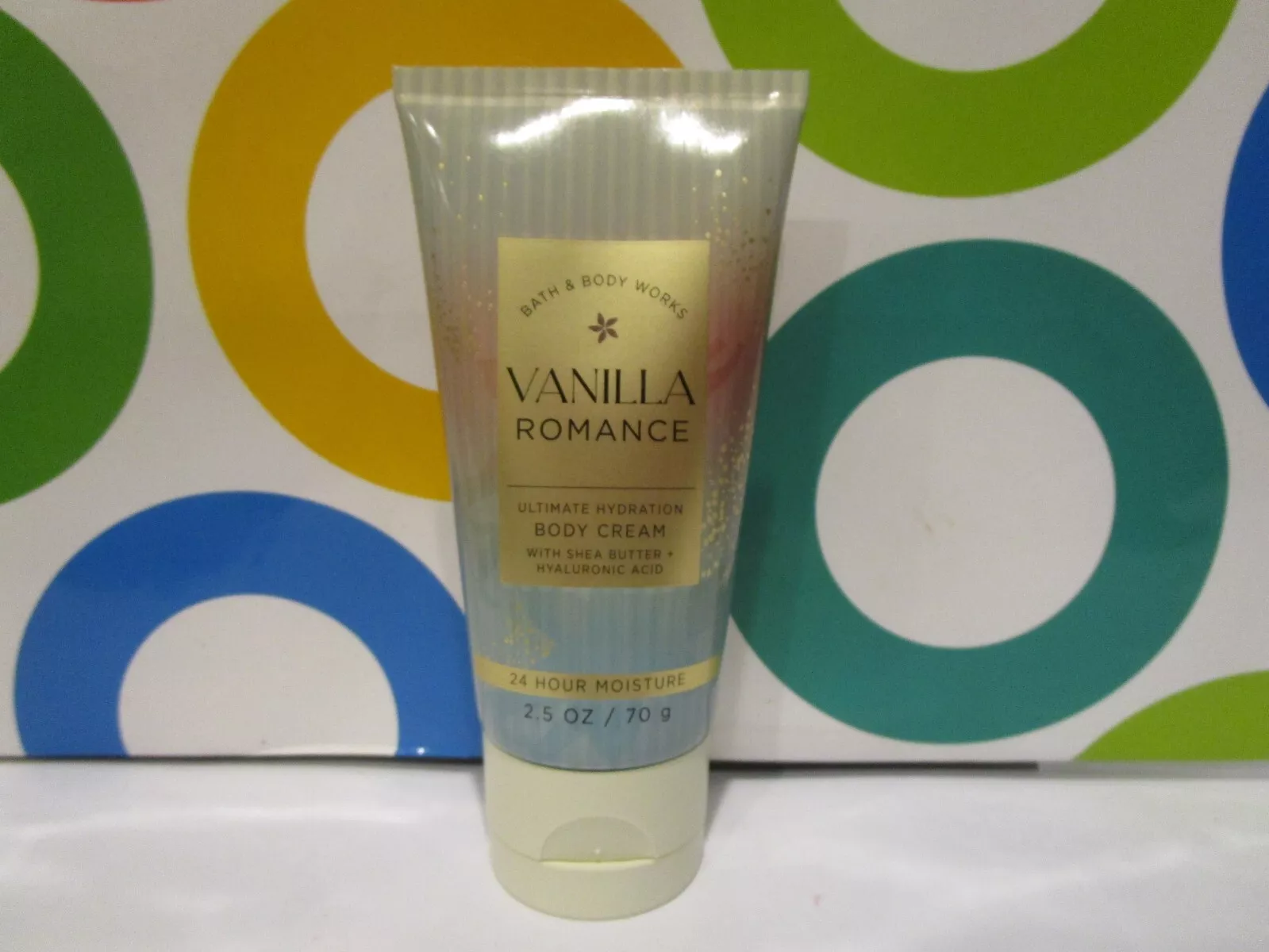 BATH & BODY WORKS ~ VANILLA ROMANCE ULTRA HYDRATION BODY CREAM ~ 2.5 OZ ...