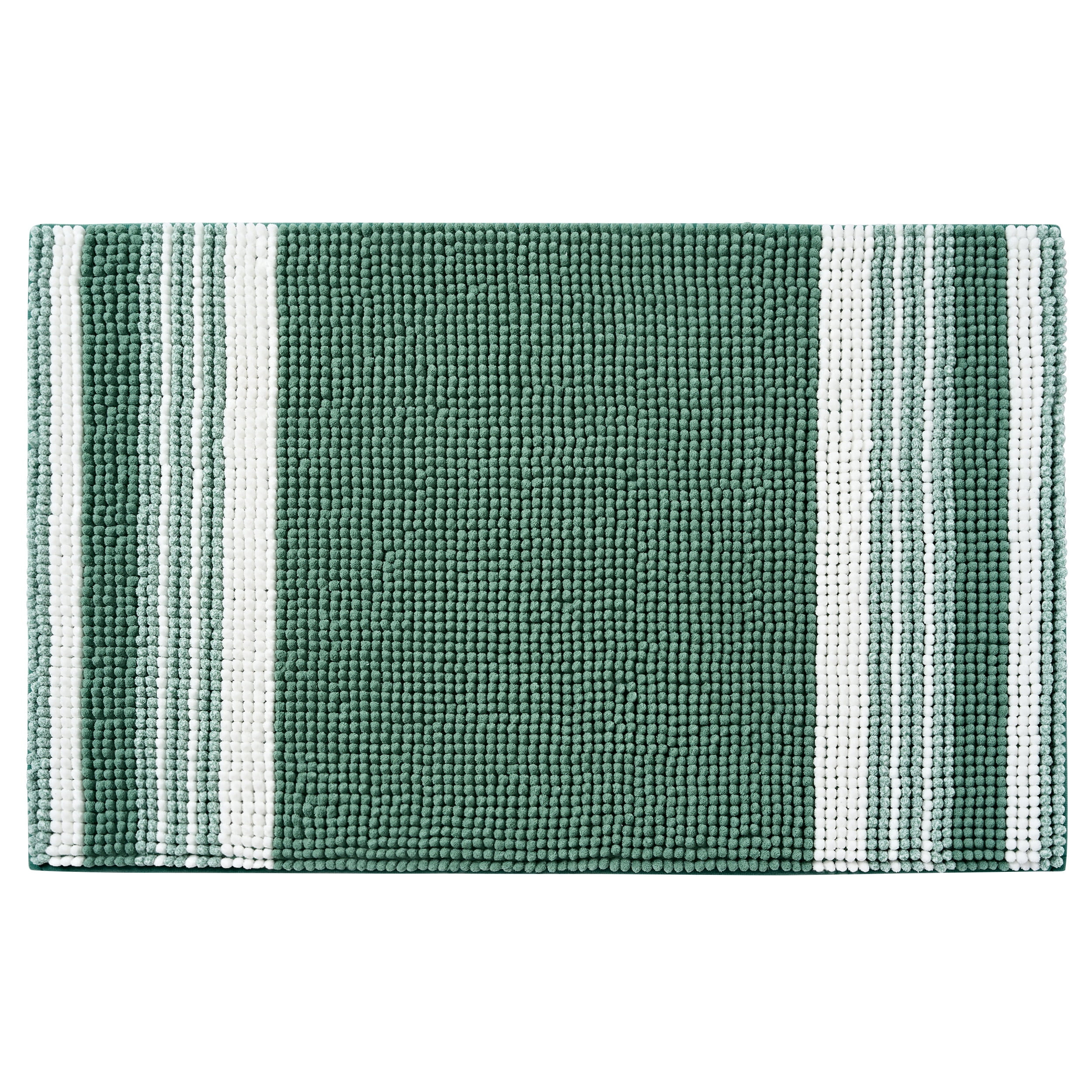 Mainstays Performance Foam Noodle Bath Rugs, 20"x32" Green