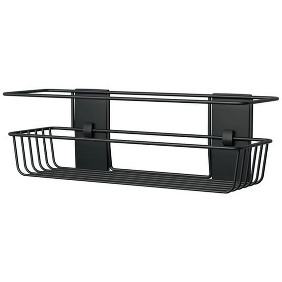 BATH31-MB Command Bathroom Shower Caddy Matte Black