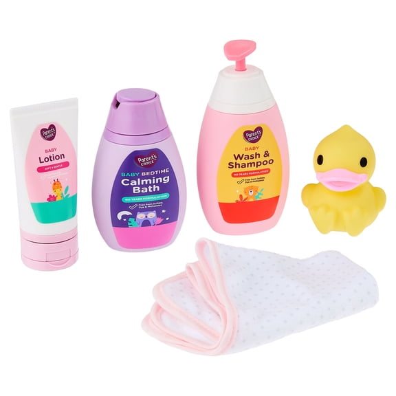 My Sweet Love Bath Time Doll Play Set, 5 Pieces