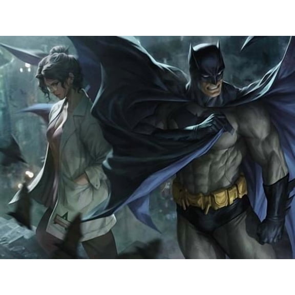 BATMAN #1 CVR J STANLEY ARTGERM LAU DC SHOWCASE WRAPAROUND FOIL VAR DC Comics Comic Book 2025