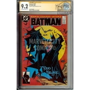 BATMAN 423 CGC 9.2 SS SIGNED TODD MCFARLANE with CUSTOM label