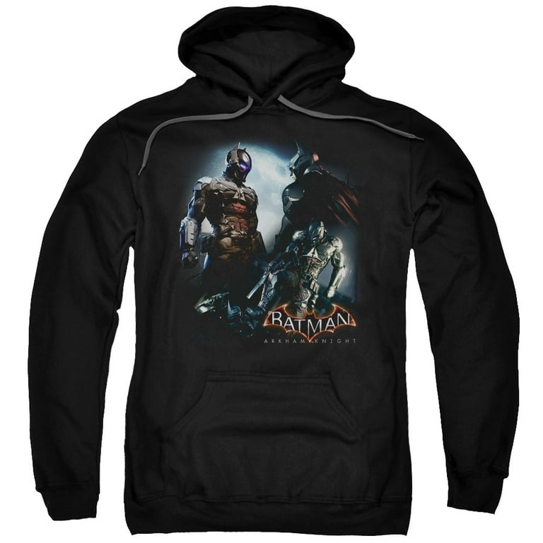BATMAN ARKHAM KNIGHT FACE OFF ADULT PULL OVER HOODIE BLACK XL Walmart