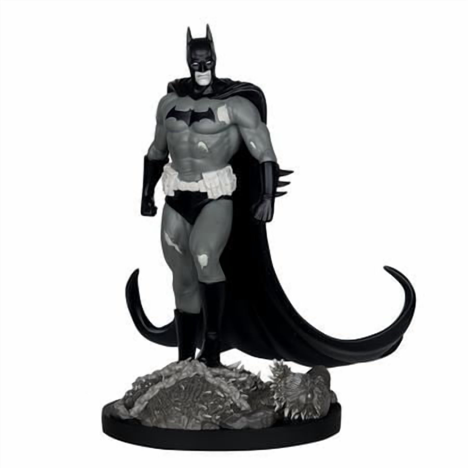 McFarlane Toys Batman White Knight Statue - Black & White Sketch Edition, 9" Polyresin