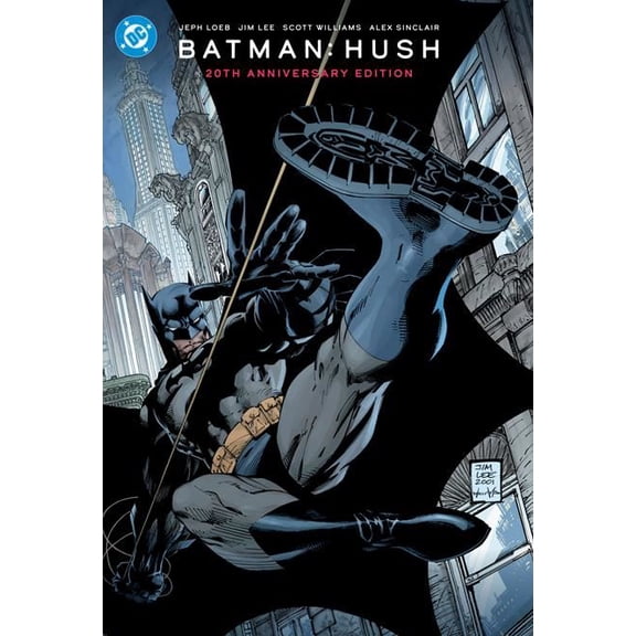 BATMAN DAY 2025 - BATMAN HUSH 20TH ANNIVERSARY EDITION HC VARIANT DUSTJACKET  DC Comics Comic Book 2025