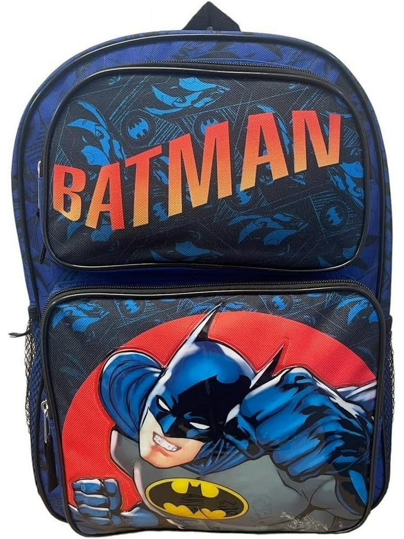batman backpack jansport DC Comics Bat Symbol Utility Tech Laptop School Bag 16