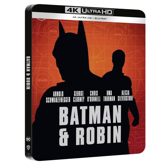 BATMAN & ROBIN STEELBOOK (4K Ultra HD + Blu-Ray) (4K Ultra HD) Joel Schumacher