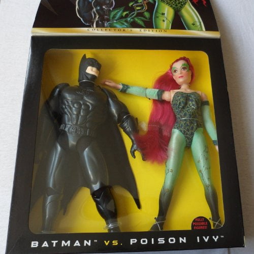 BATMAN & ROBIN THE MOVIE BATMAN & POISON IVY COLLECTORS EDITION ACITON FIGURES