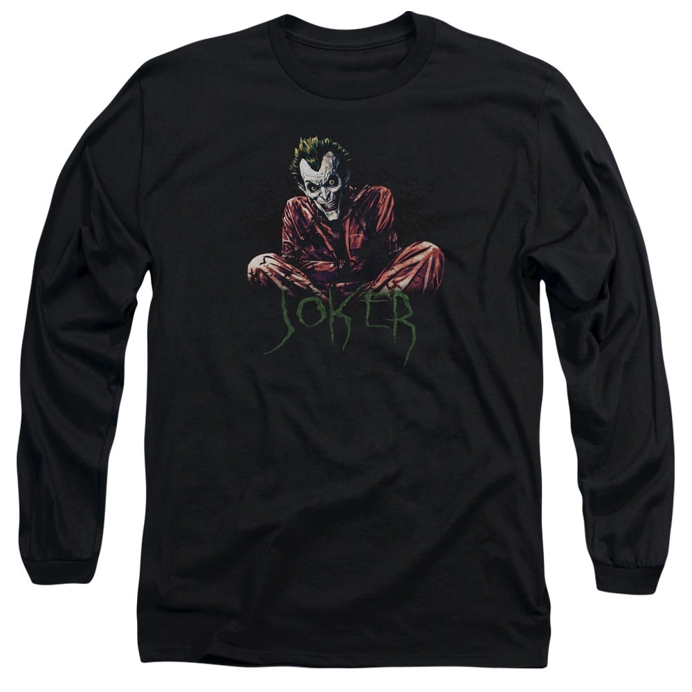 BATMAN STRAIGHT JACKET L S ADULT 18 1 BLACK SM Walmart