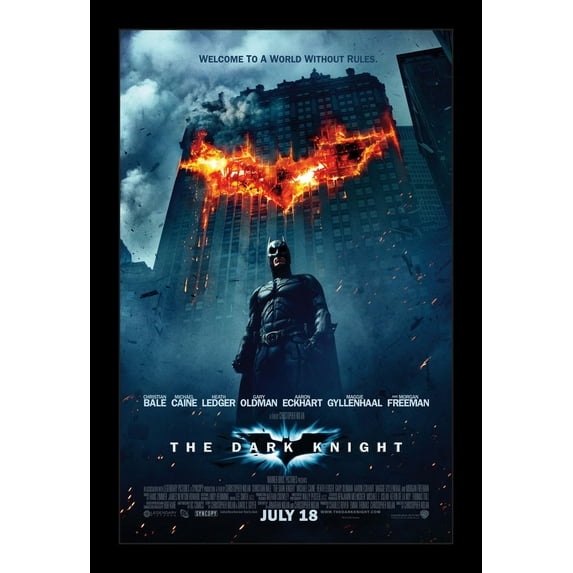 BATMAN THE DARK KNIGHT - 11x17 Framed Movie Poster