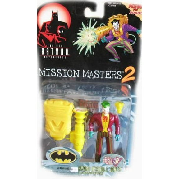 1999 Hasbro The New Batman Adventures Mission Masters 2 Hydro Assault Joker Action Figure