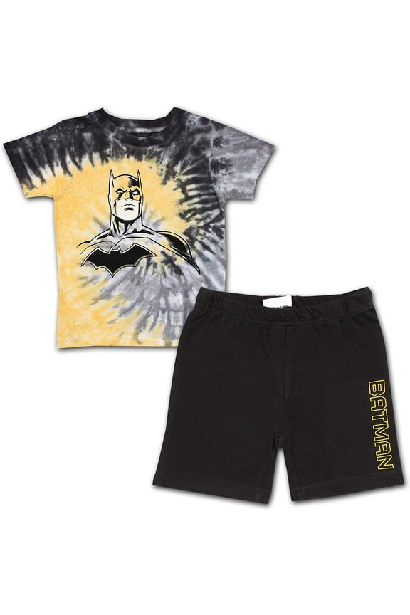 Warner Bros Boy's 2 Pack Short Sleeve Shirt and Short Set