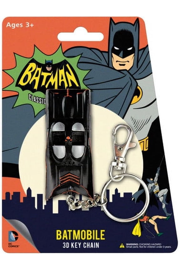 BATMOBILE 3-D PVC KEYCHAIN