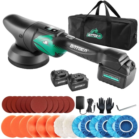 BATOCA S2 Car Cordless Polisher Kit Dual Action Polishing Machine 5Ah Battery