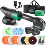 BATOCA S2 Cordless Polisher Kit Car Buffer Polishing Machine with 5Ah Batteries 4500 RPM