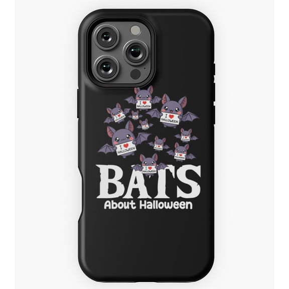 BATS ABOUT HALLOWEEN BAT HALLOWEEN GA9307 Phone Case for iPhone 11 to 17 Pro Max