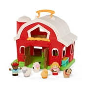 Battat Big Red Barn Farm Playset with Toy Animals, Collectible Figurine, Toddler and Preschool Toys