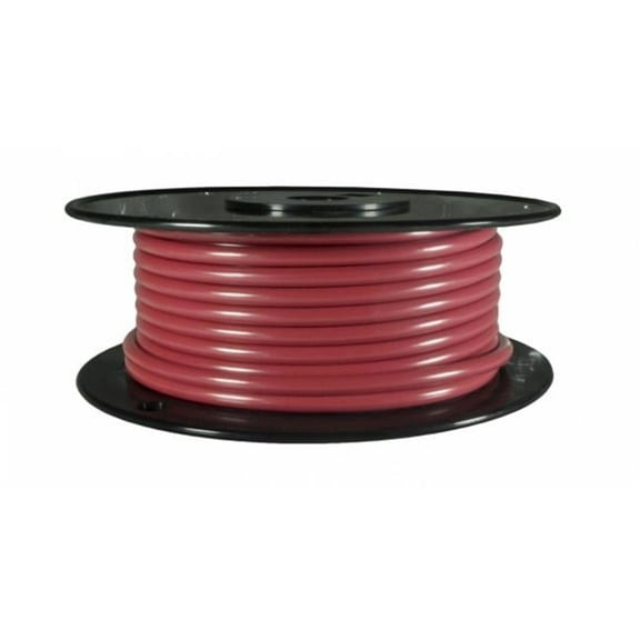 BATTERY DOCTOR Primary Wire,8 ga.,19,50 ft.,60V,Red,Red 81047