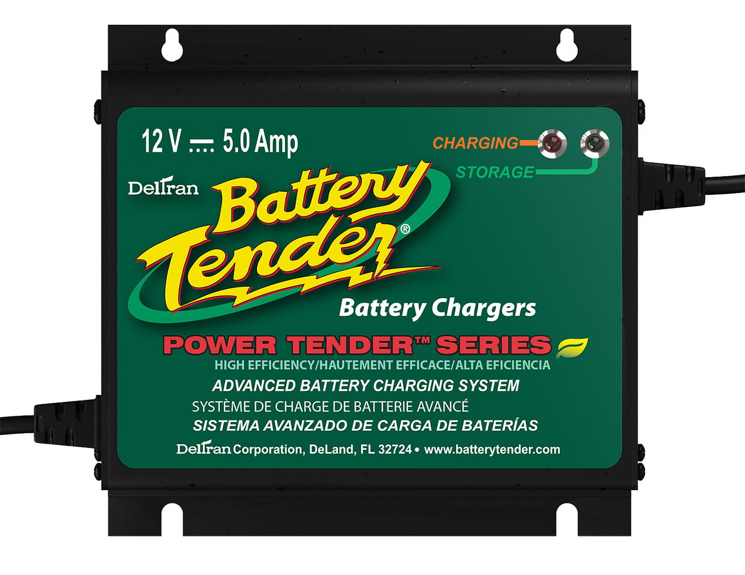 BATTERY TENDER 12V - 5 AMP POWER TENDER - Walmart.com