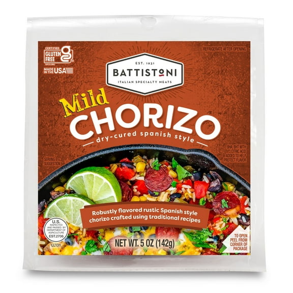 BATTISTONI SLICED CHORIZO 5OZ