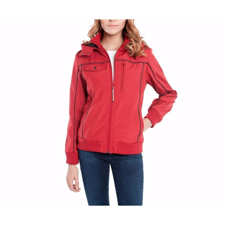 BauBax Women s Travel Bomber Jacket M Red