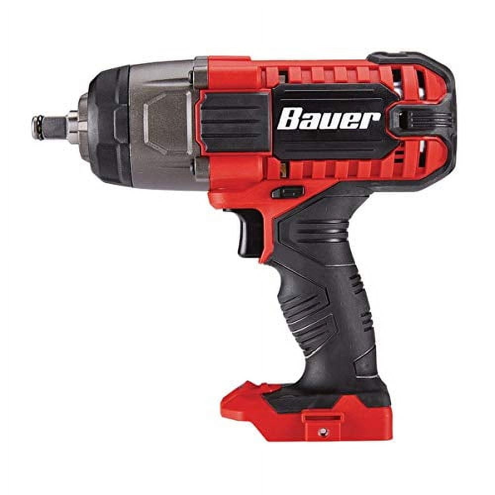 Bauer Impact Wrench 1/2 Corded BAUER 20V Brushless Cordless 1/2 In