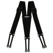 BAUER Heavy-Duty Elastic, Rubber Loop Hockey Pants SUSPENDERS, YOUTH L/XL, 28-40