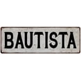 thumbnail image 1 of BAUTISTA Vintage Look Gift Rustic Chic Metal Sign 6x18 206180036911, 1 of 1