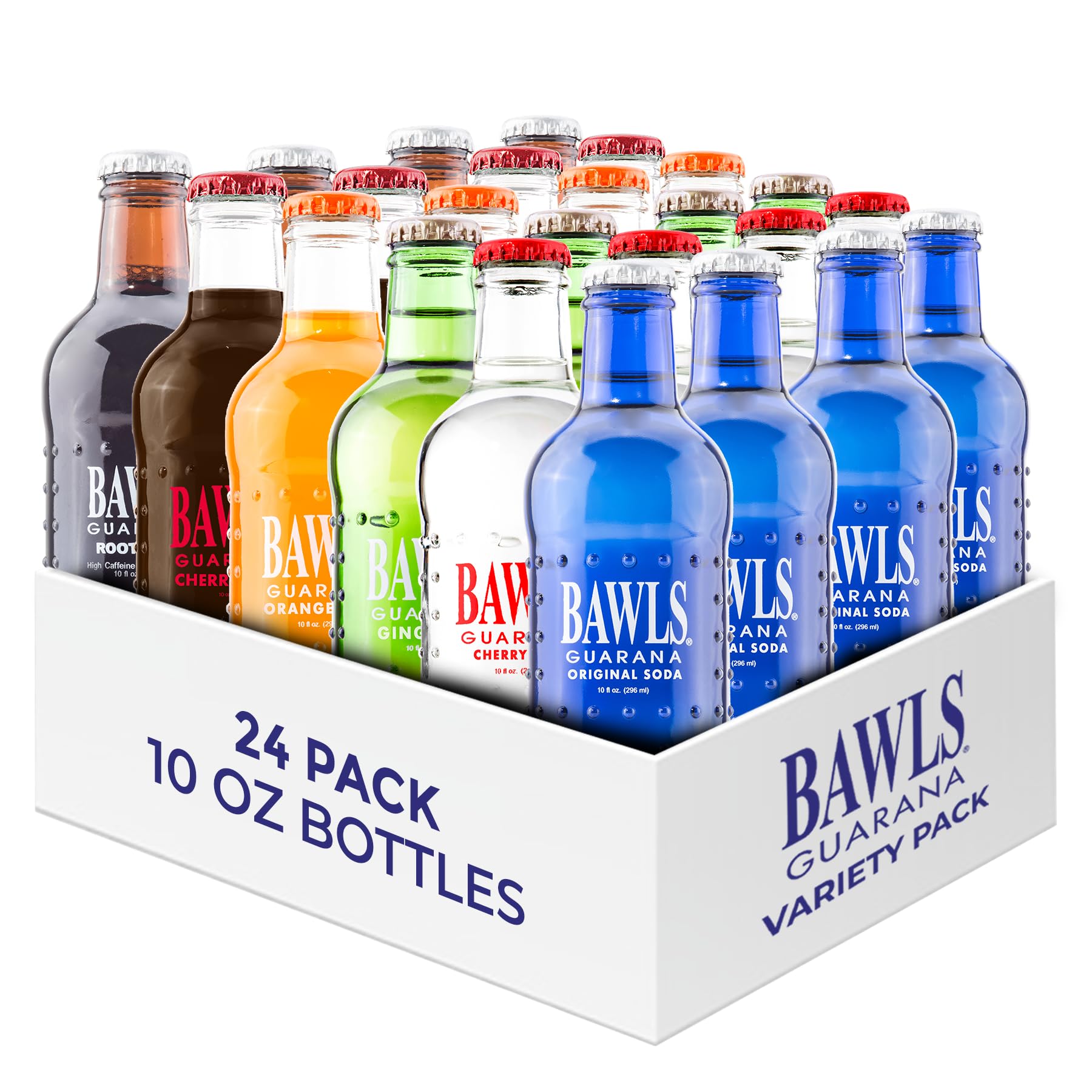 BAWLS Guarana Variety Pack, BAWLS Guarana Drink, Guarana Soda, Guarana