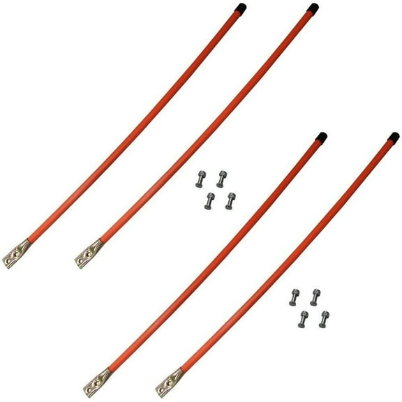 BAX00005 Qty 2: Pair of 27" Snow Plow Marker
Fits Boss