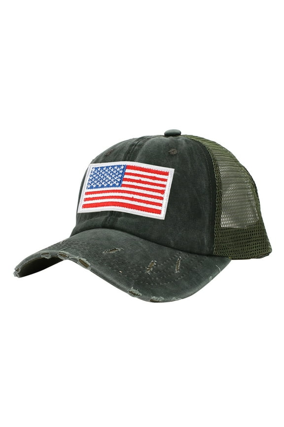 Baseball Cap Adjustable Size for Running Workouts and Outdoor Activities All Seasons (Army Green,One Size)