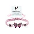 thumbnail image 1 of BAYAIXZ Clearance Bracelet Handmade Always Believe Yourself Wristband Bangle,Adjustable String Thread Bracelets Rope Wrap Bangles for Men Women (Pink,One Size), 1 of 6