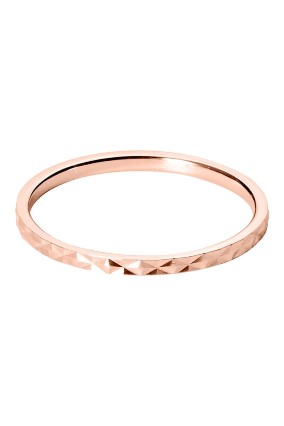 Rings Ring High Polish Plain Dome Tarnish Comfort Fit Wedding Band Gifts for 2Mm 3Mm Ring Size 4 10 Engagement Ring (Rose Gold,6)