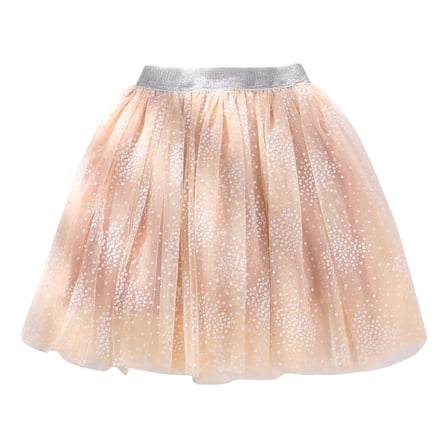 BAYAIXZ Tutus for Girls Kids Girls Ballet Floral Skirts Costume Party Tulle Dance Skirt Grey Tutu A Tutu Halloween Skirts (Rose Gold,150)