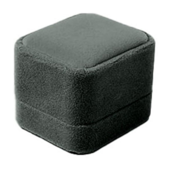 BAYAIXZ Velvet Jewelry Box Plush Ring Box Bracelet Necklace Box Jewelry Box Luxury Red Warm Beige Fresh Green and Elegant Grey Flannel Jewelry Box High End Plush (Green,C)