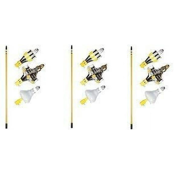 Bayco Light Bulb Changer LBC-600SDL - Suction Yellow Kit - 3 Pack