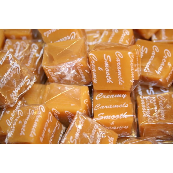 BAYSIDE CANDY CARAMEL SQUARES VANILLA, 2LBS