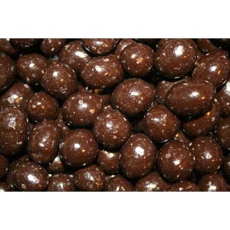 BAYSIDE CANDY DARK CHOCOLATE PEANUTS, 1LB